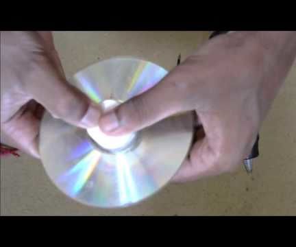Speed Racing Toy Using Cd