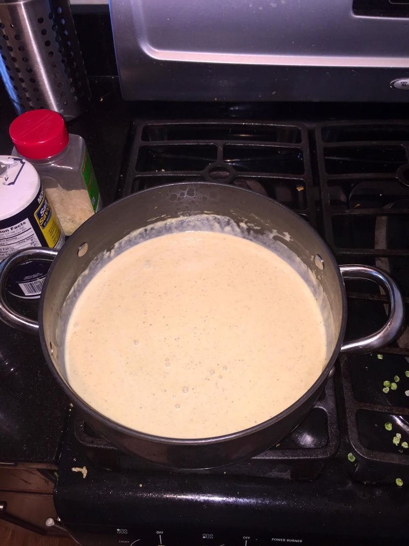Add the Flour and Cream