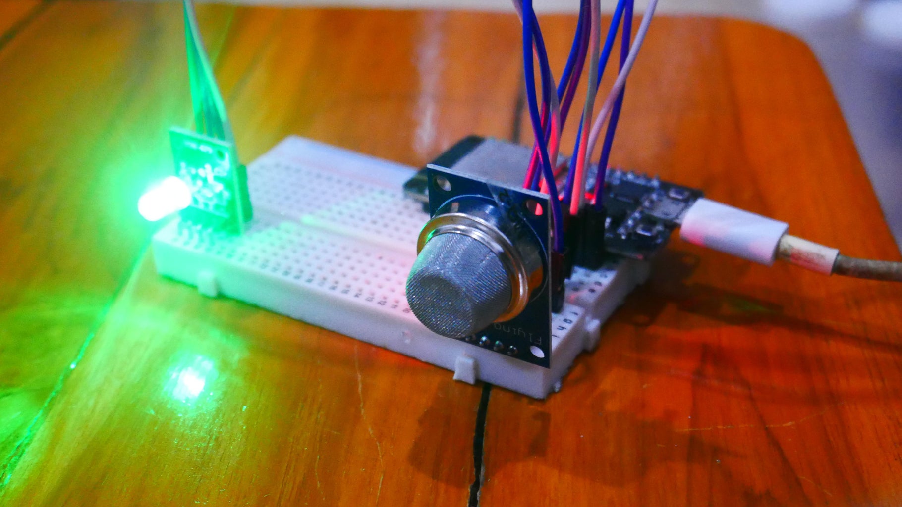 ESP32 Smoke Detector Project With MQ-2 Sensor : 6 Steps - Instructables