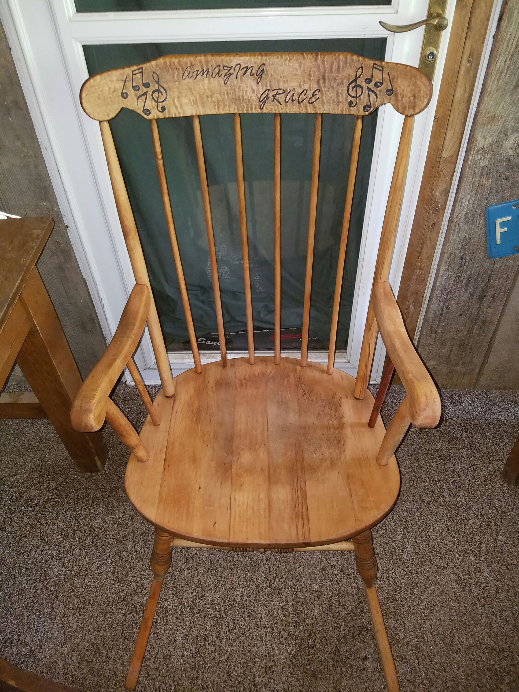 Redo a Broken Rocking Chair and Add Something Special 