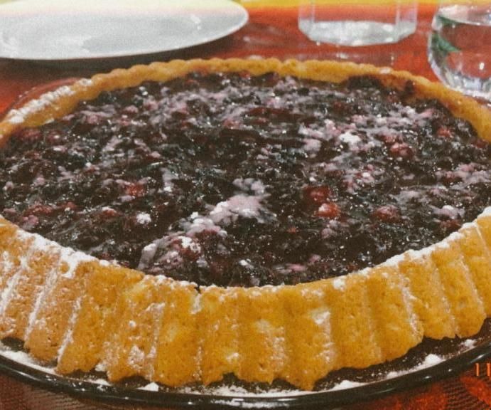 Fresh Blueberry Pie