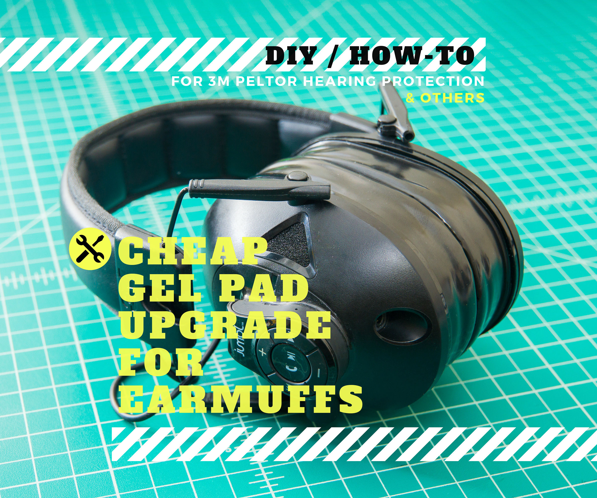 Budget Gel Pad Upgrade for Hearing Protection