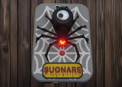 DIY Spooky Halloween Doorbell: Easy Electronics Project With ESP32 E 3D Printed