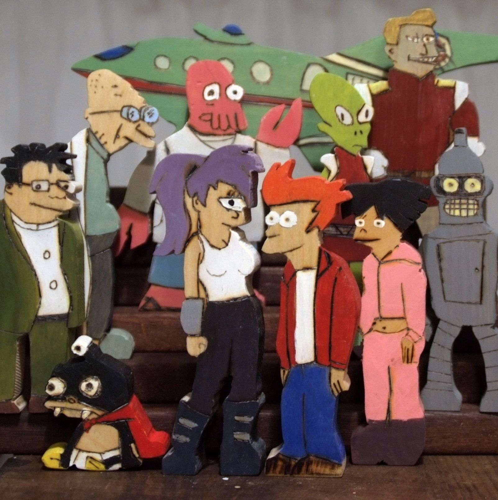 Futurama - Wooden Toys