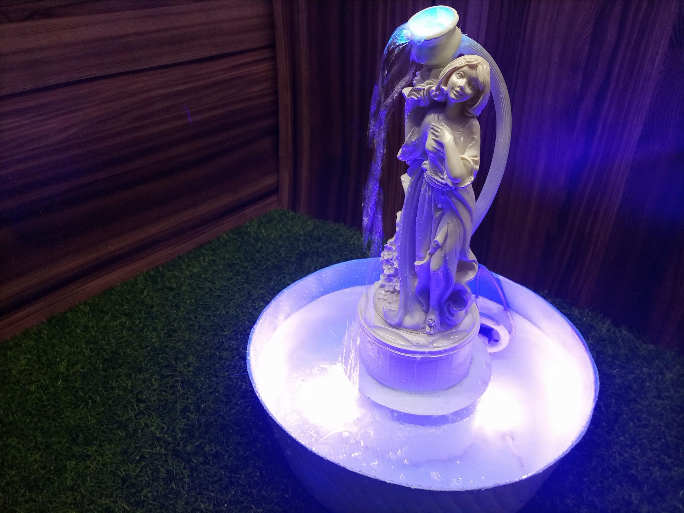 How to Make Waterfall Statue / Indoor Fountain 3 Steps Instructables