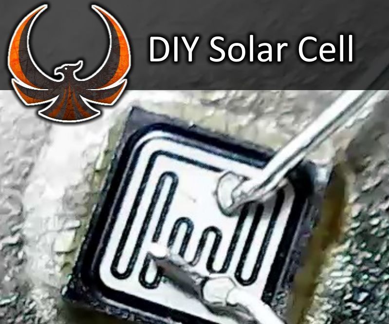 Make a Solar Cell From Scrap Electronics