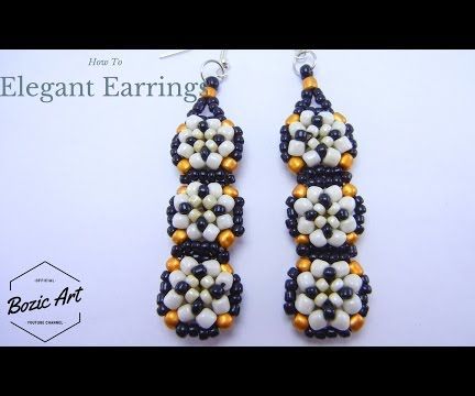 Elegant Earrings | Beading Tutorial