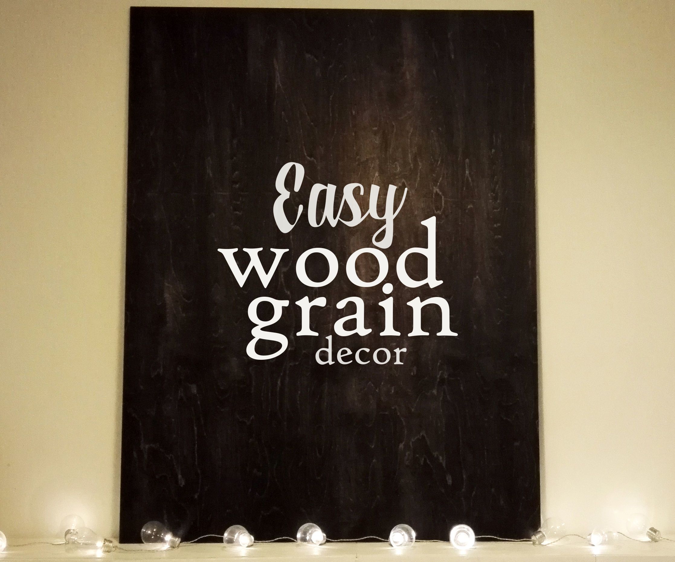 Plywood Decor