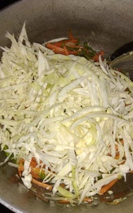 Sauté the Vegetables for the Stuffing