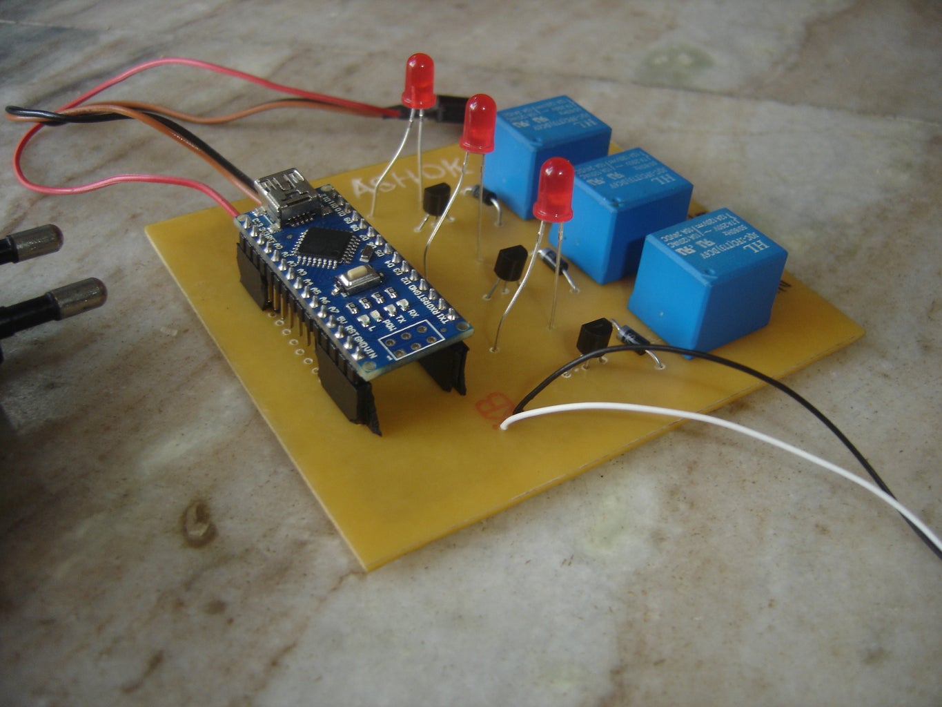 How to Make a Simple Home Automation System : 6 Steps (with Pictures ... Circuit Diagram