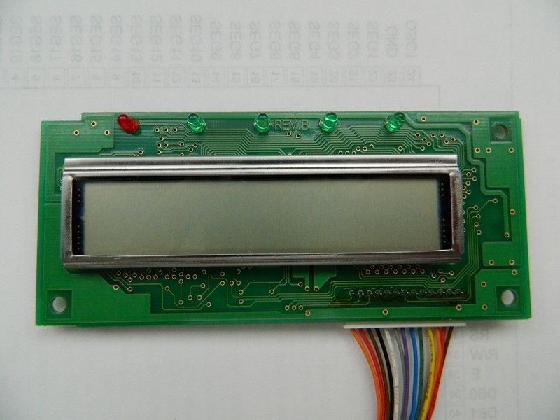 Salvaging an LCD From a Fax Machine