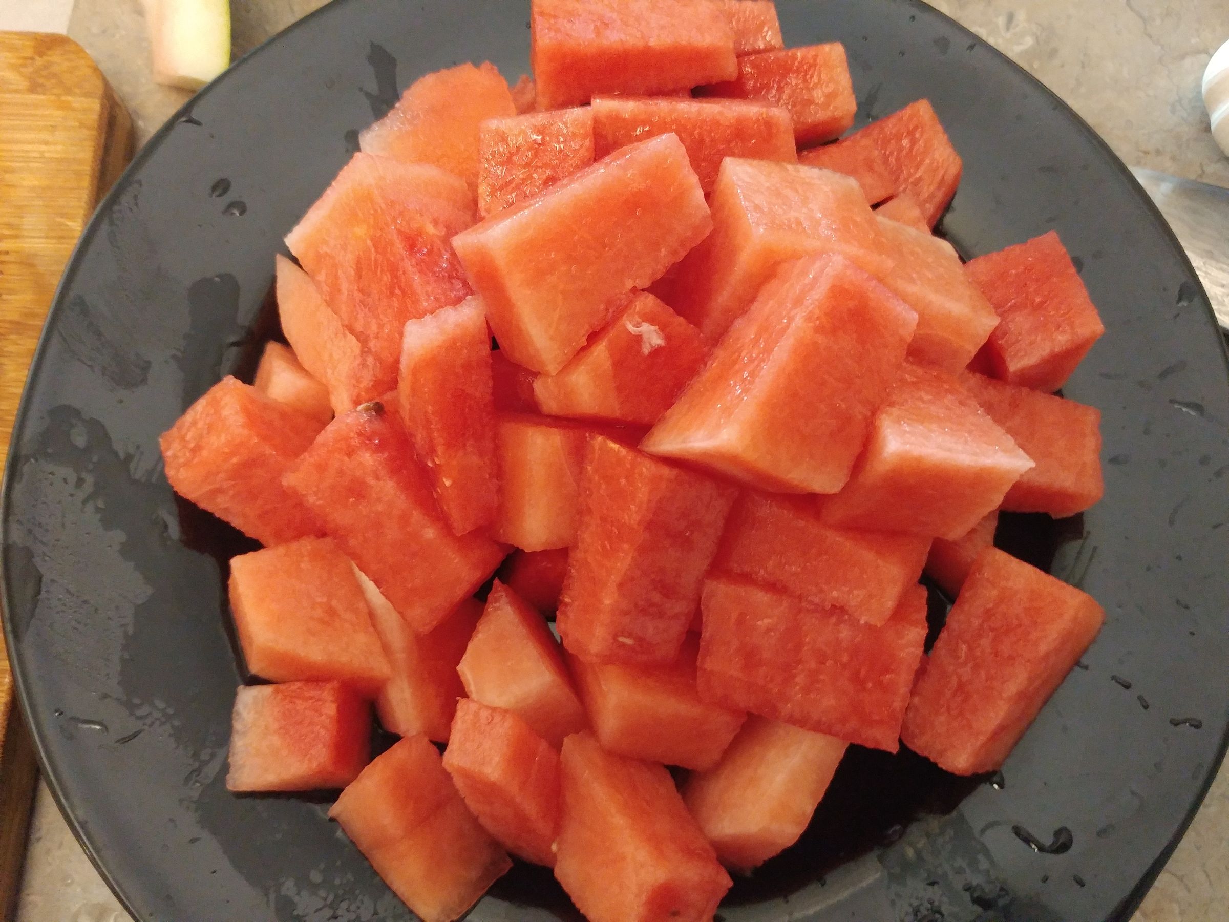 Deep Fried Watermelon With Sugar Glaze 6 Steps Instructables