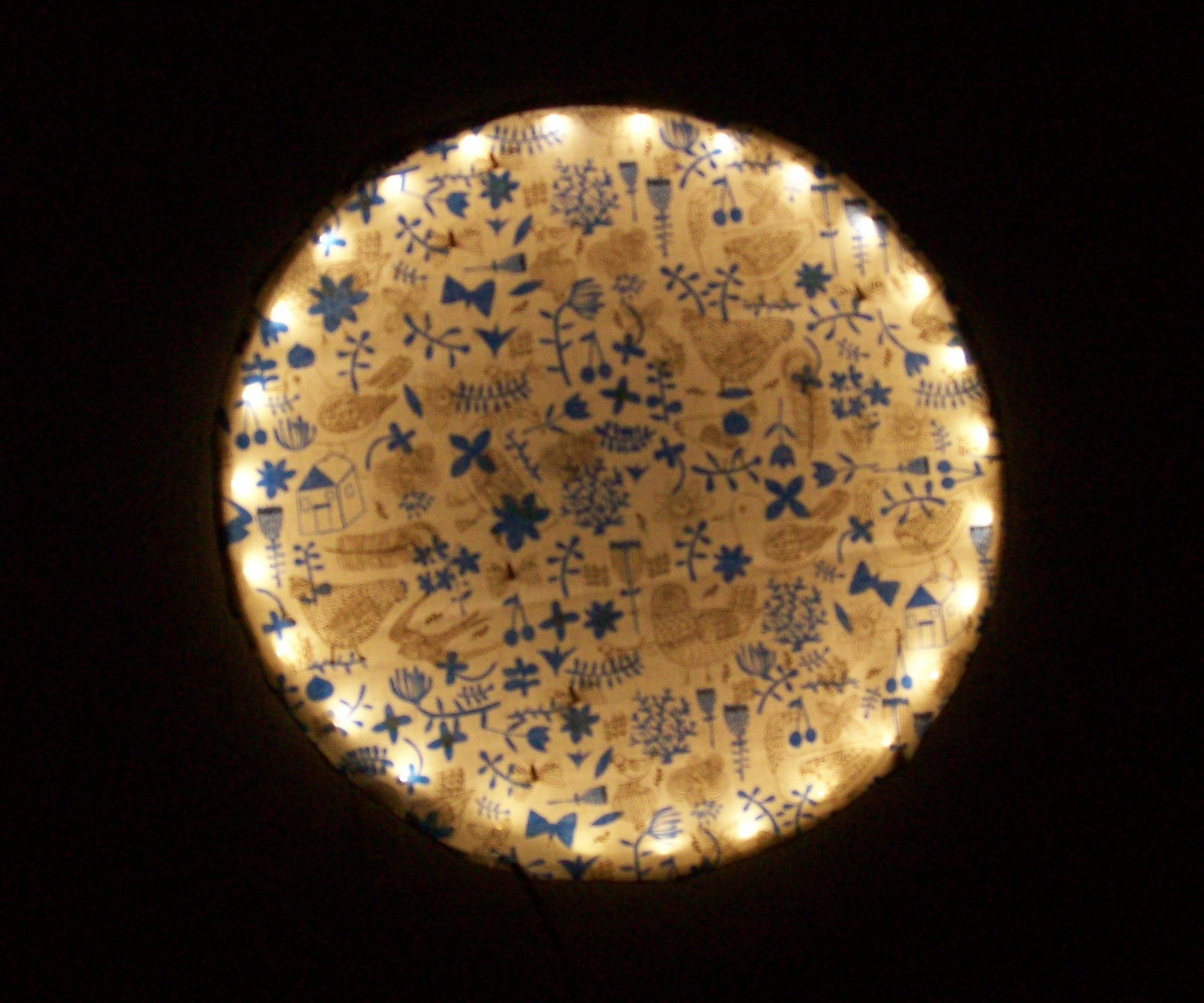 Wall Lamp With LED's