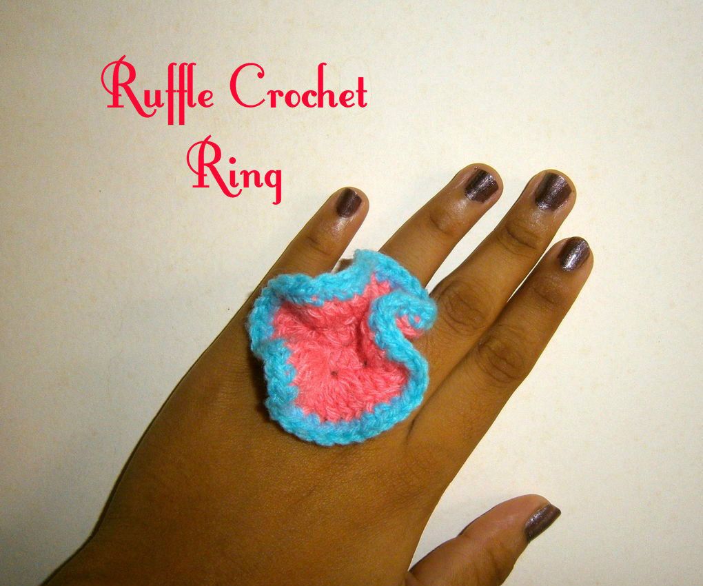 Ruffled Crochet RIng