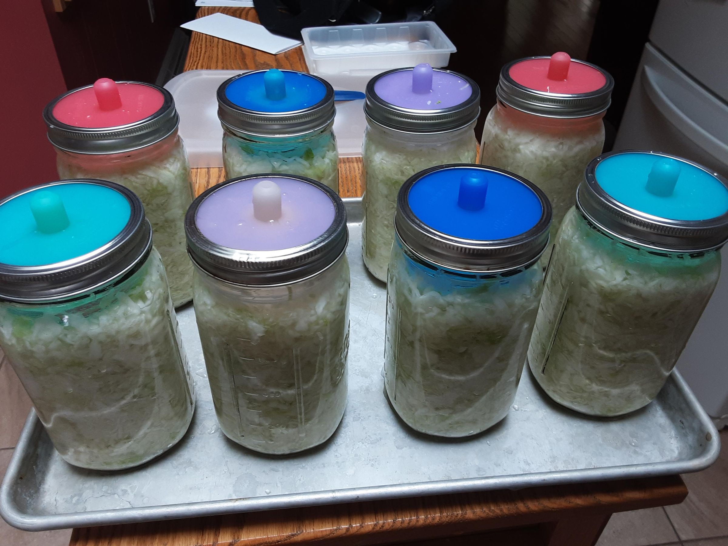 Mason Jar Sauerkraut Made Easy With a Pickle Pipe 4 Steps (with
