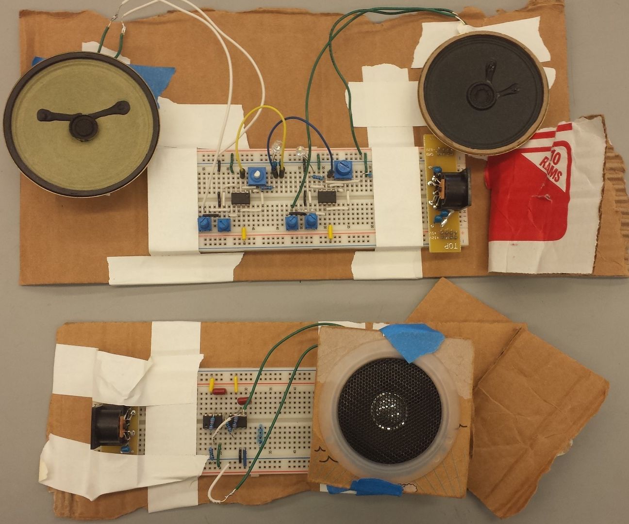 Acoustic Beam Forming Circuit