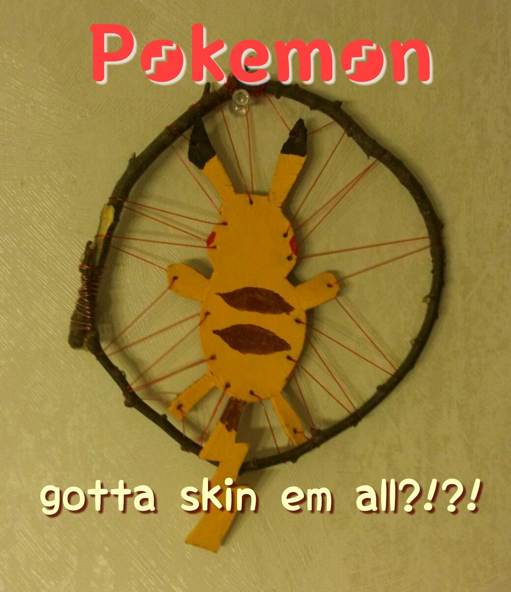 Stretched Pikachu Pelt