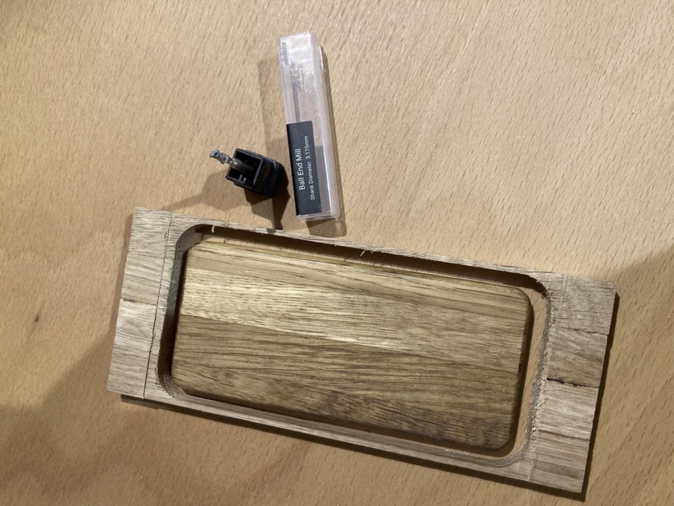 📱 Scrappy IPhone Craft a Wooden Toy Phone From Parquet Strips 4