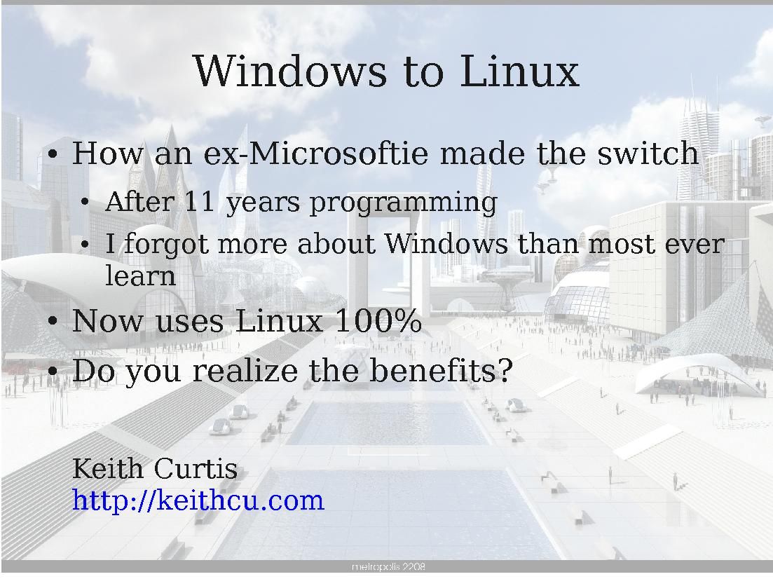 Windows to Linux