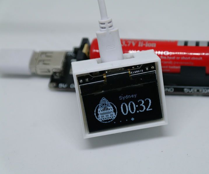 Make a WIFI World Clock