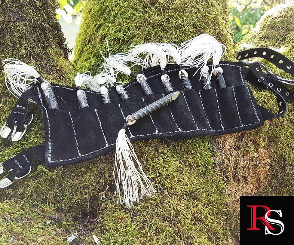 Ninja Rebar Shuriken With Leg Sheath - Maker Collab Pt.2