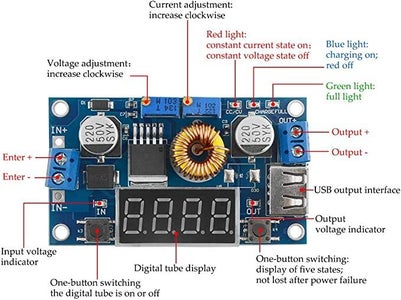 Battery and Buck Module