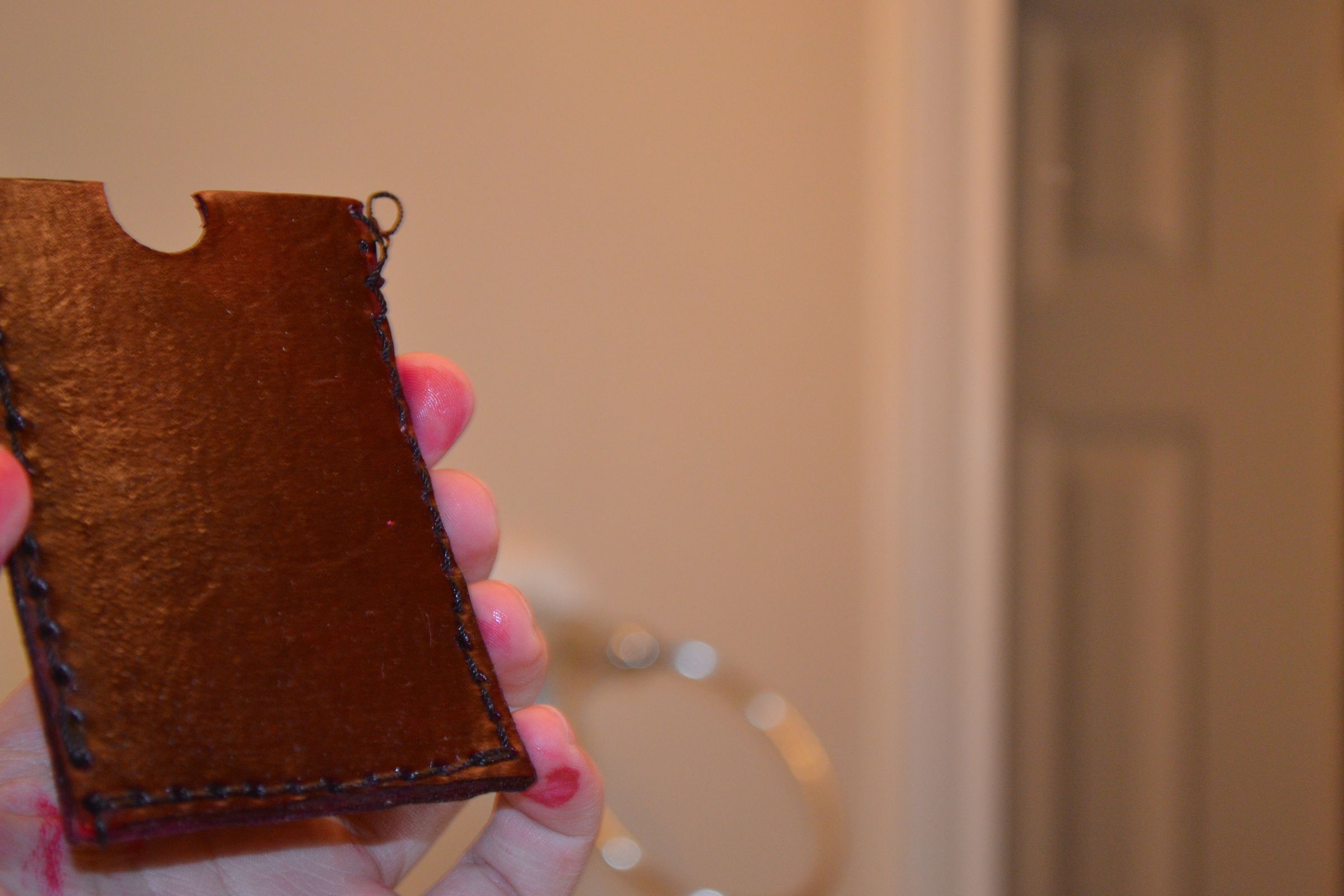 Leather Gift Card Holder 5 Steps (with Pictures) Instructables