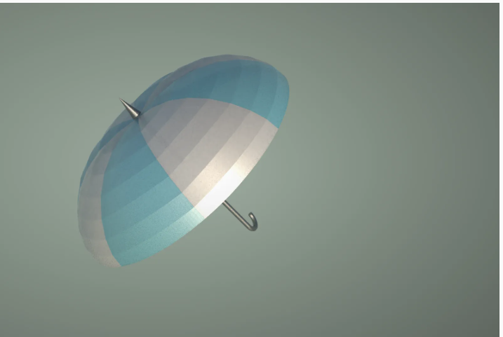 How to Design a Low Poly Umbrella Using 3D CAD Software