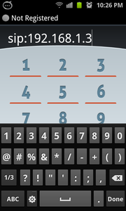 Install Linphone App (on Smartphone)