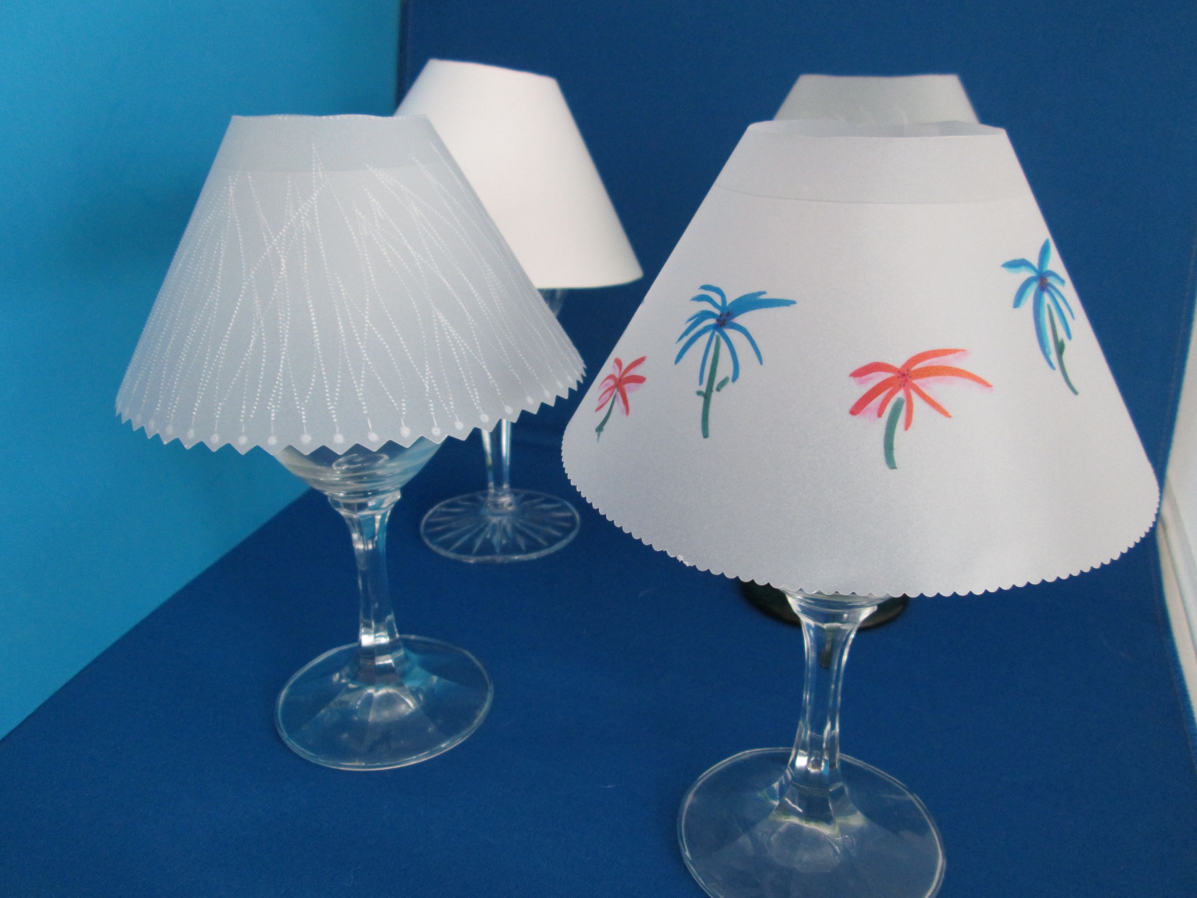 Vellum Paper Wine Glass Shade 7 Steps (with Pictures) Instructables