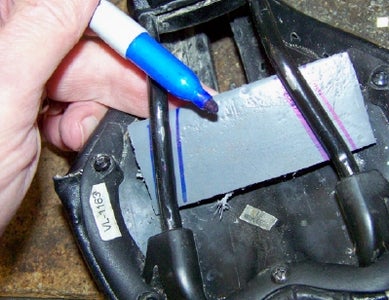 Mark One of the Rectangles for the Rails