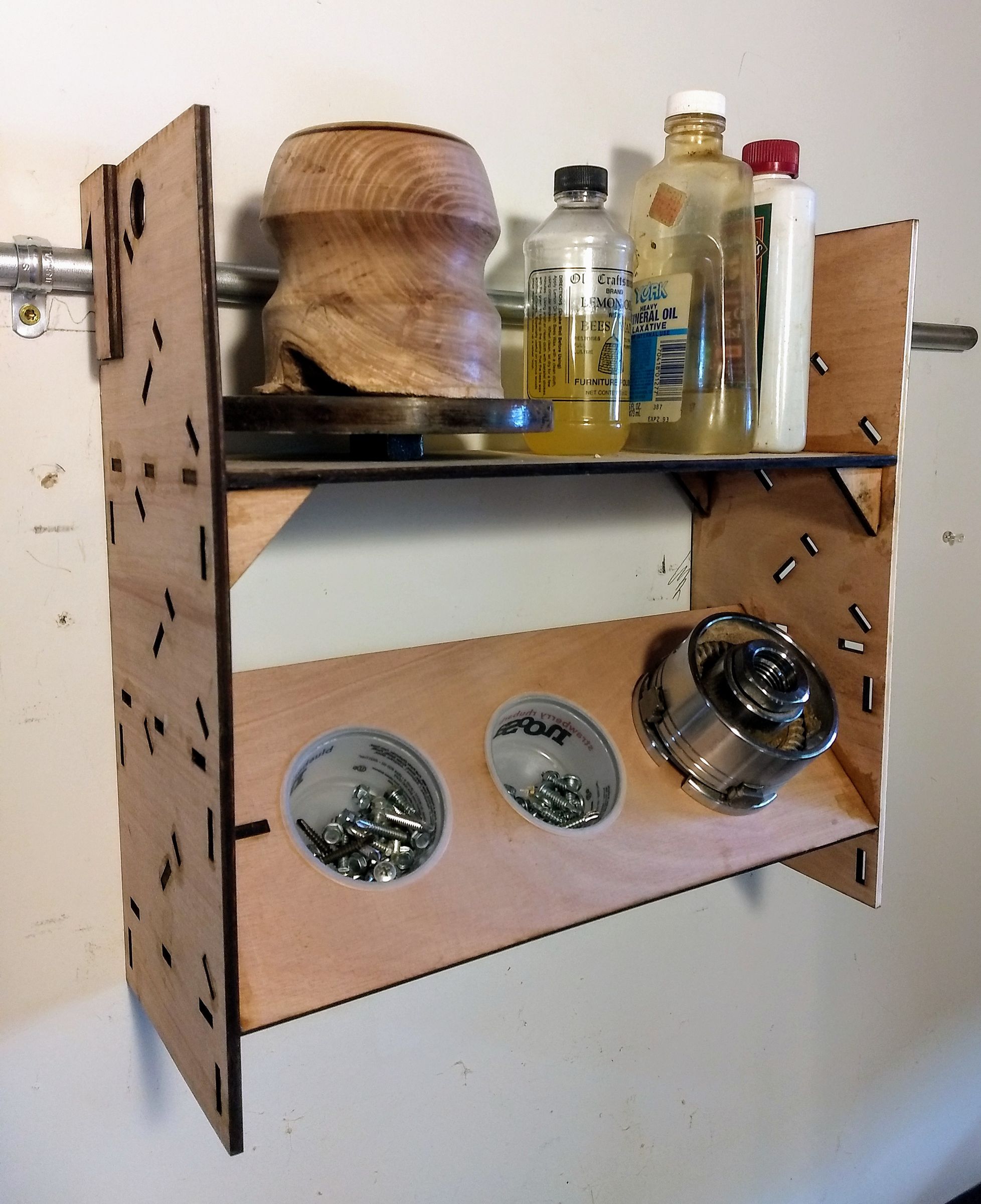 Laser Cut Shelf With a French Cleat 12 Steps (with Pictures