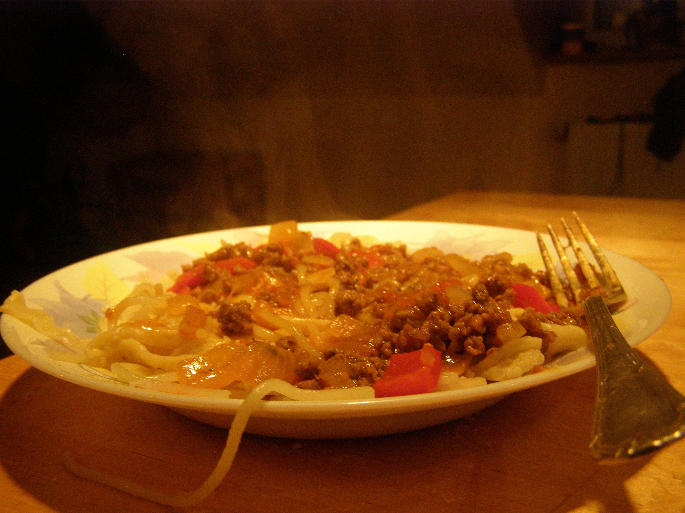 Homemade Spaghetti 100% From Scratch