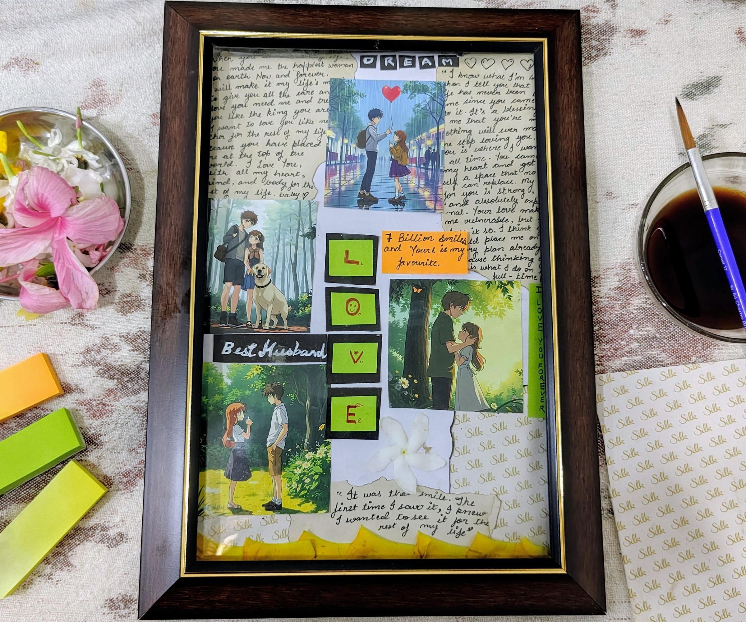 “PHOTO COLLAGE” (OUR STORY IN PICTURES)