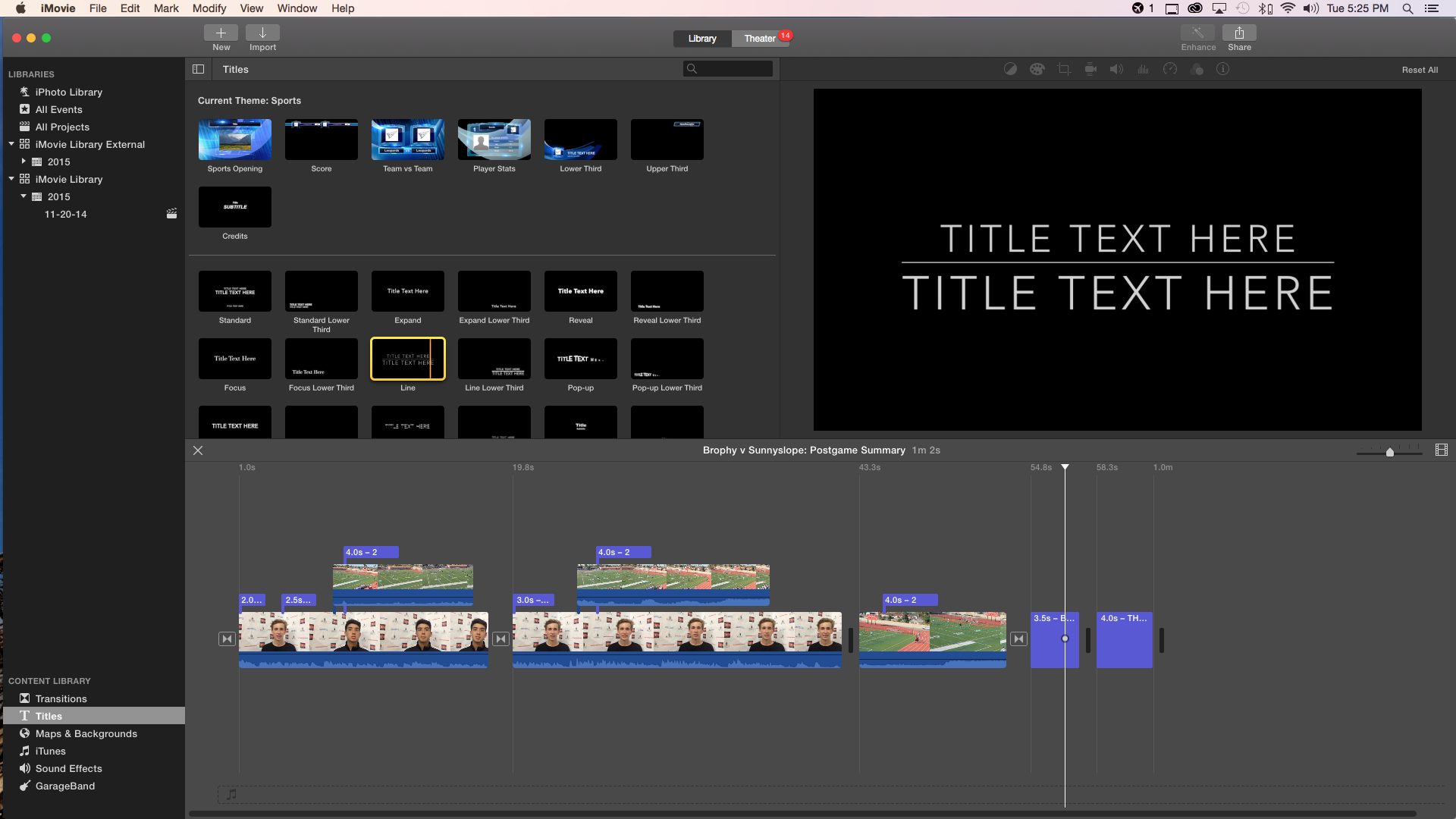 How to Make Highlight Videos Using the Sports Editor in IMovie 8