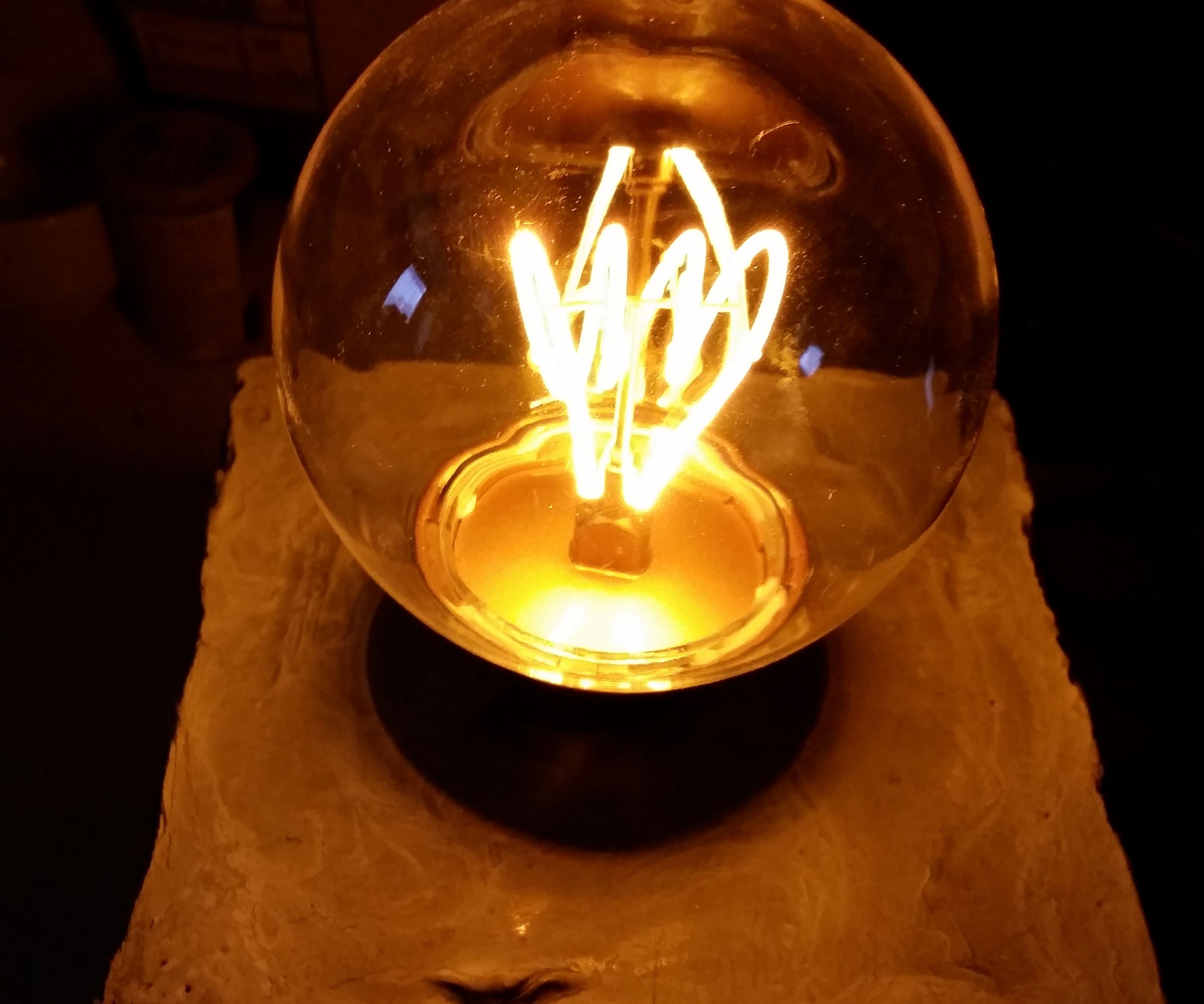 Concrete Lamp - This Was a Failure