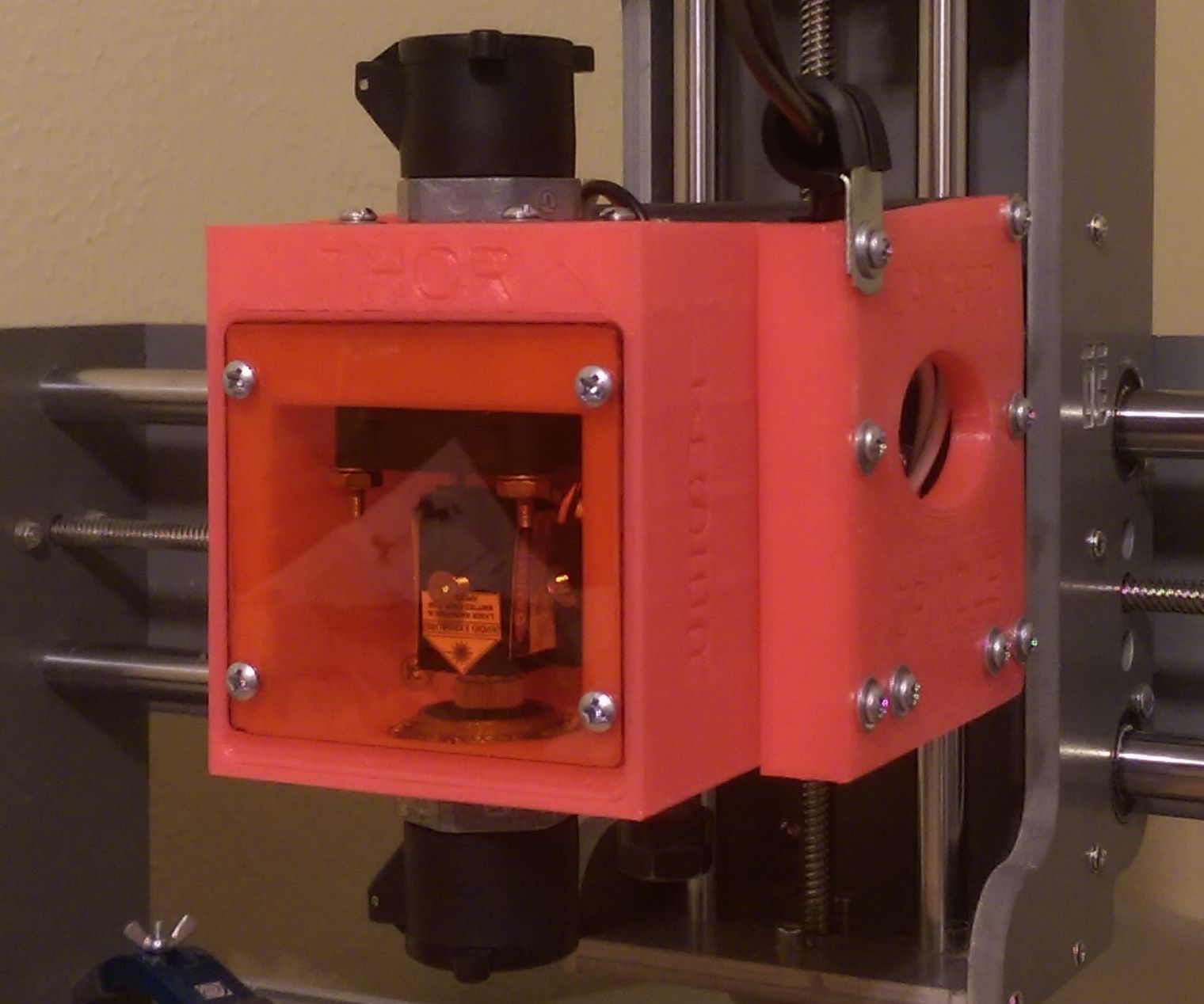 Add Laser Etching Capabilities to a CnC Mill