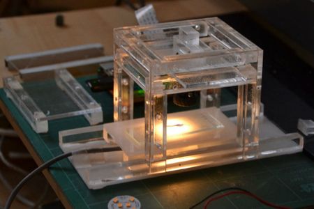RPiScope: a Raspberry Pi Microscope, Build From Laser Cut Acrylic Parts ...
