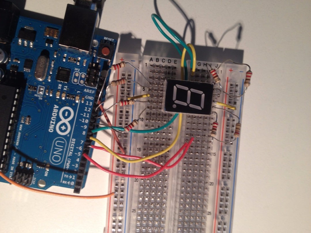 Arduino 7 Segment Display : 5 Steps - Instructables
