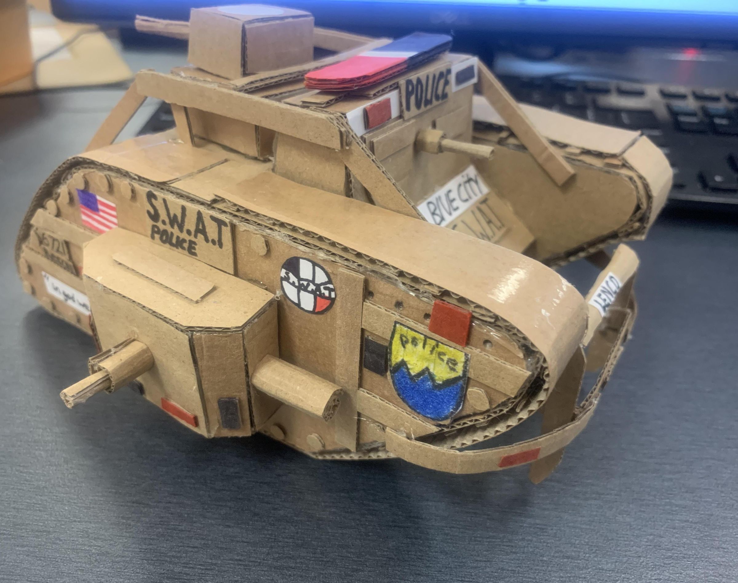 Police Swat Tank.