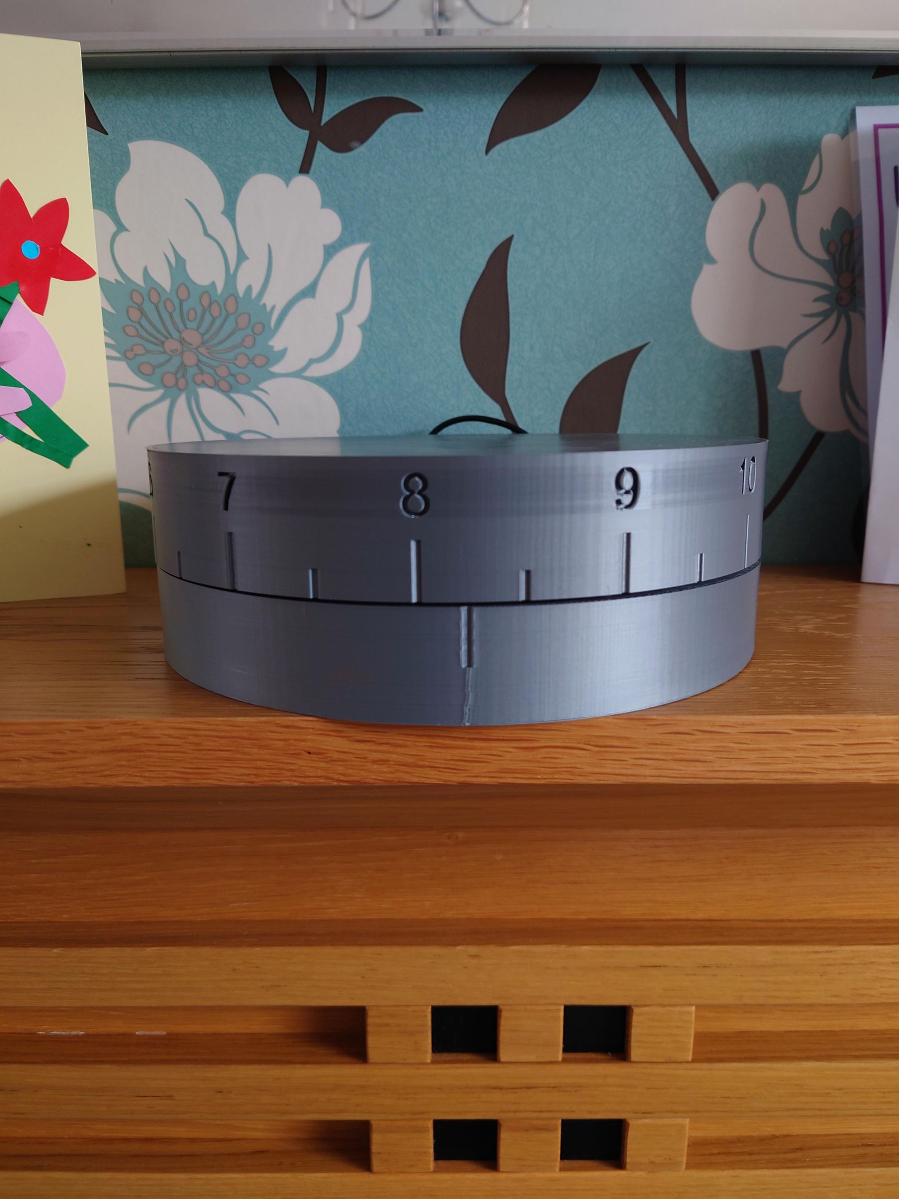 Horizontal Clock 4 Steps Instructables