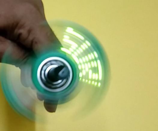 Names and Design Led Fidget Spinner
