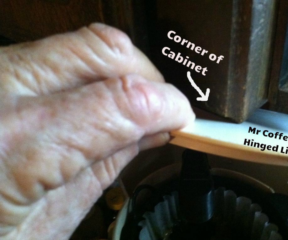 Fix for Mr. Coffee Lid