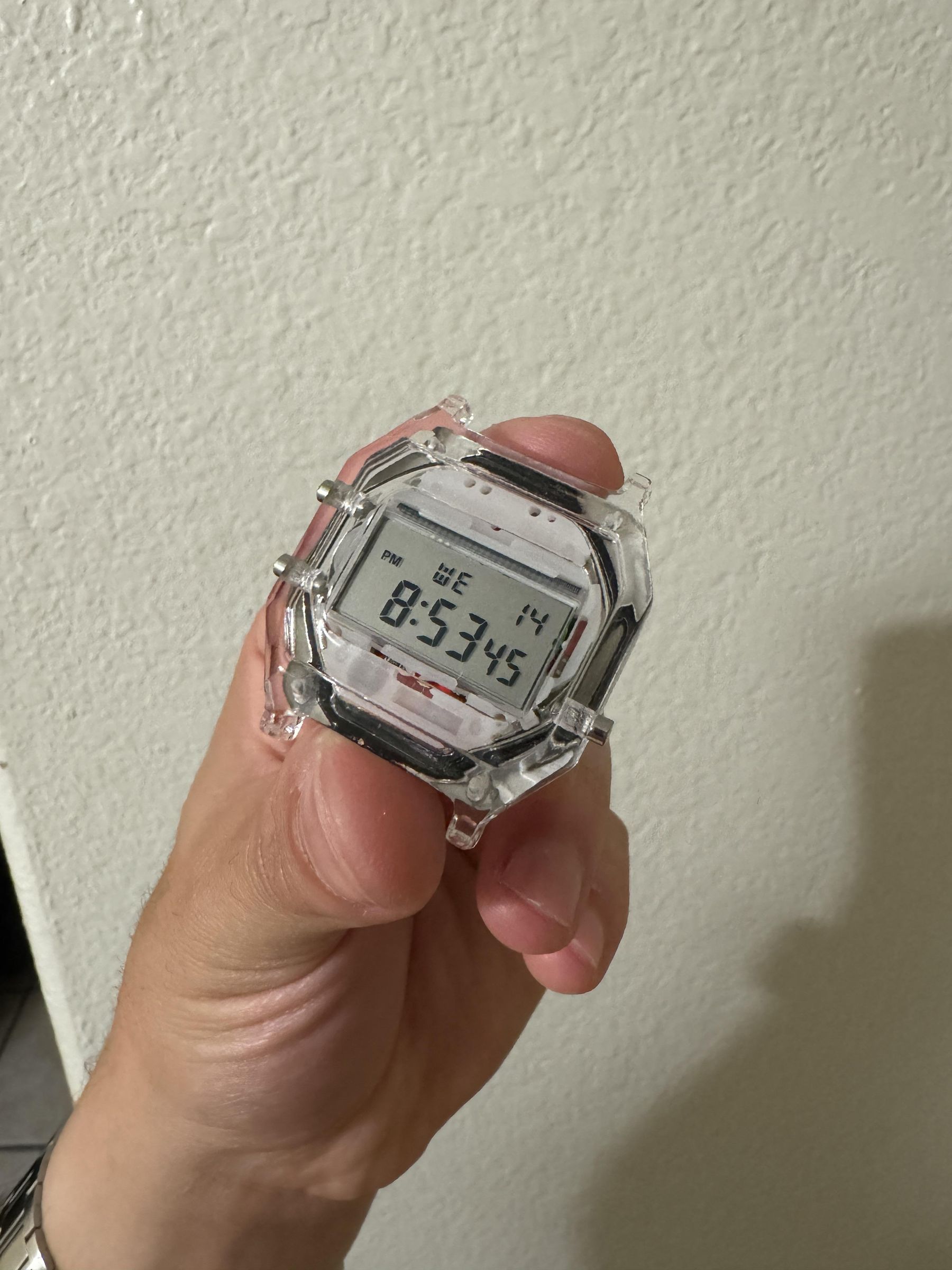 Casio F91-W Custom Clear Case : 6 Steps - Instructables