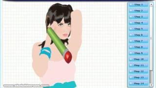 How to Draw Katy Perry