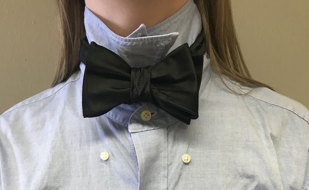 How to Tie a Bow Tie 12 Steps
