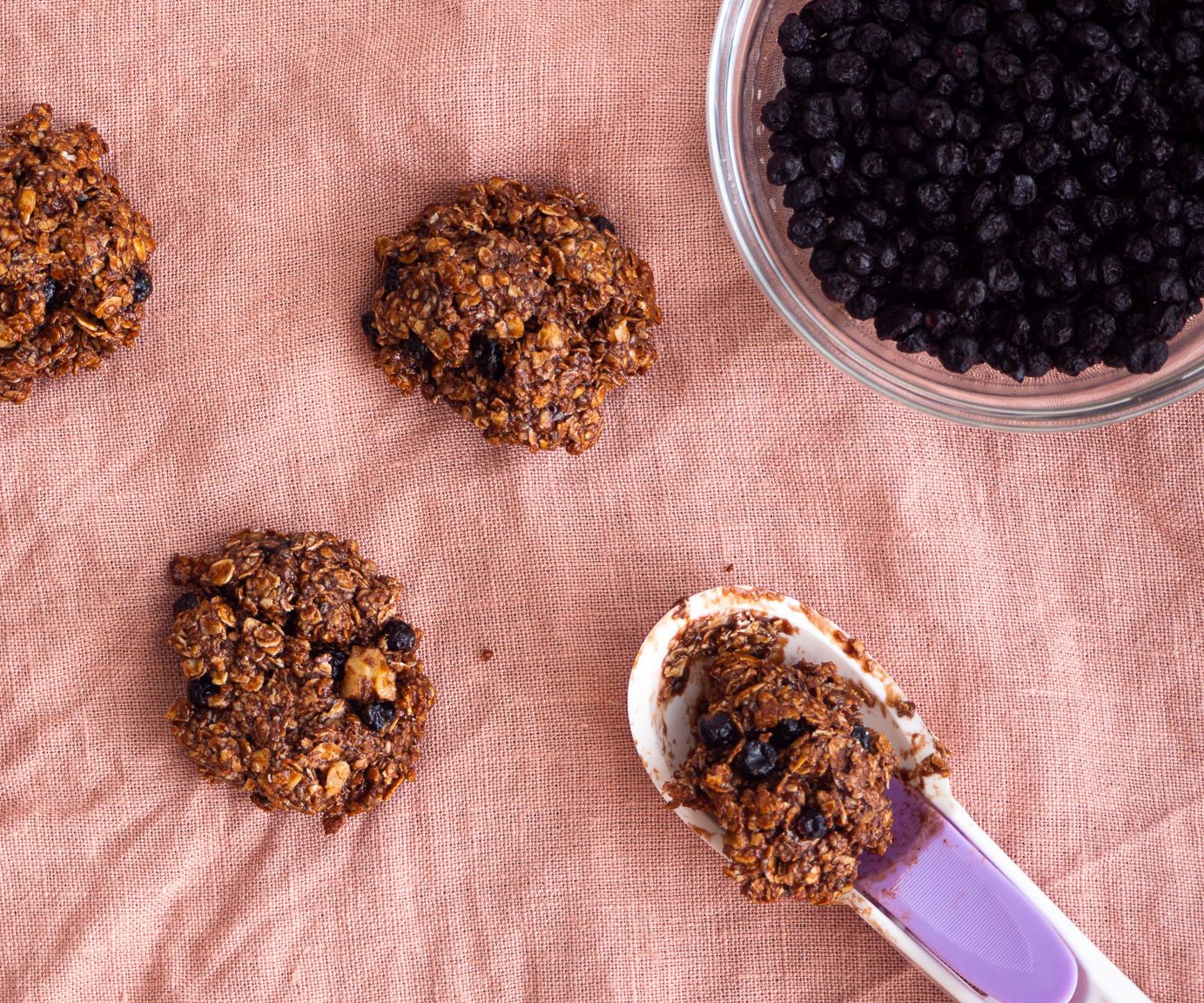 Healthy Vegan Chocolate Oatmeal Cookies