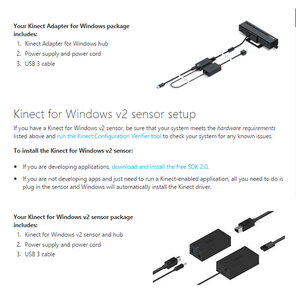 Setting Up the Kinect
