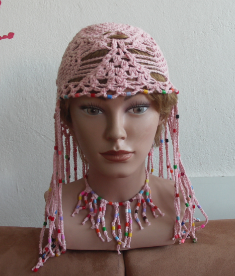 Sommer Hat + Necklace for my daughter .
