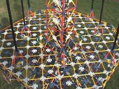 K'nex flying carousel